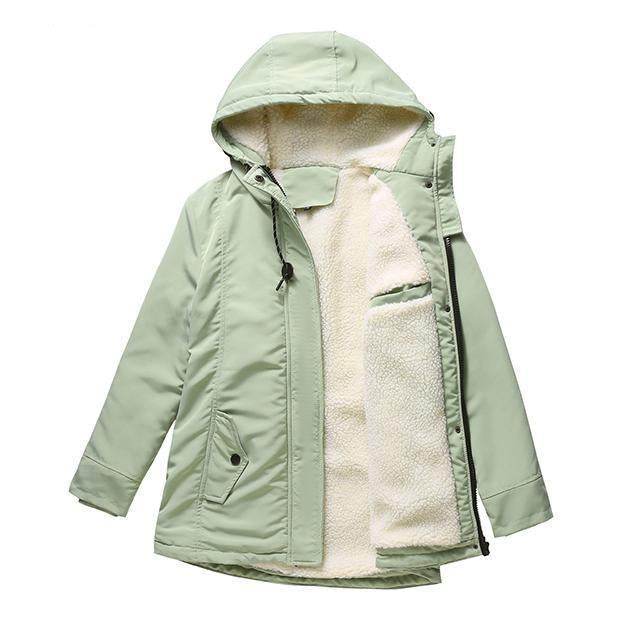 Everly | Cozy Quilted Winter Coat with Hood