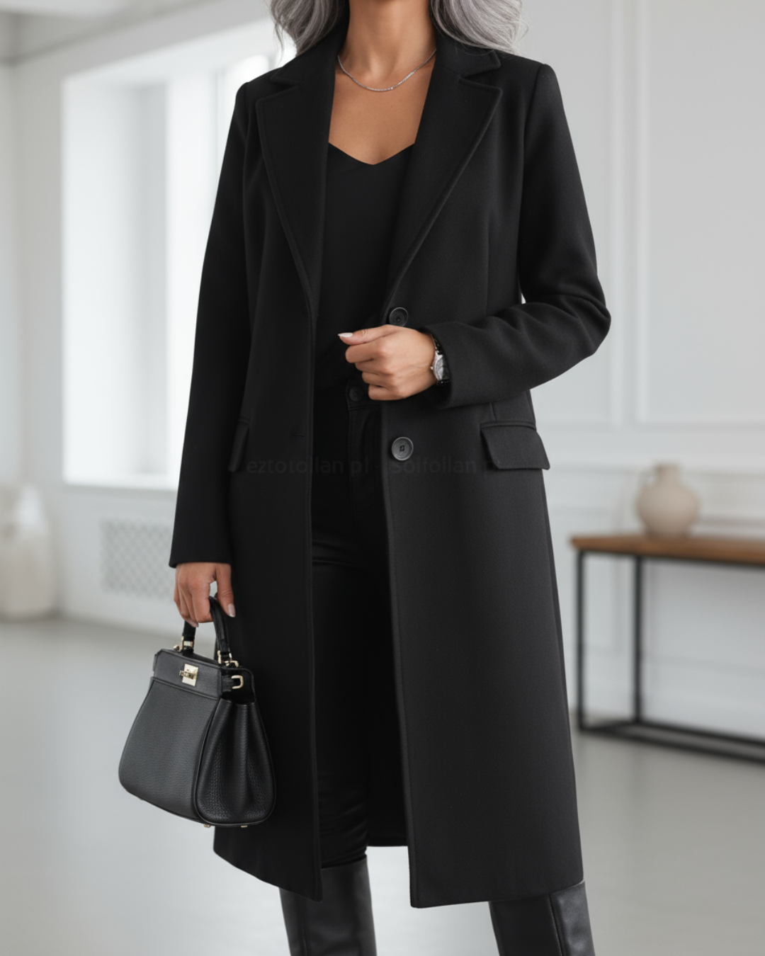Susan | Elegant Long Wool Coat