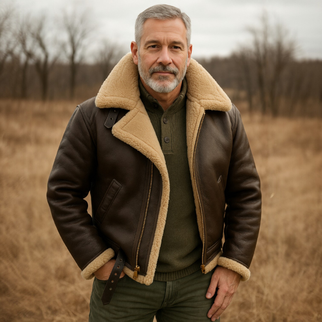 Liam | Signature Sheepskin Leather Jacket