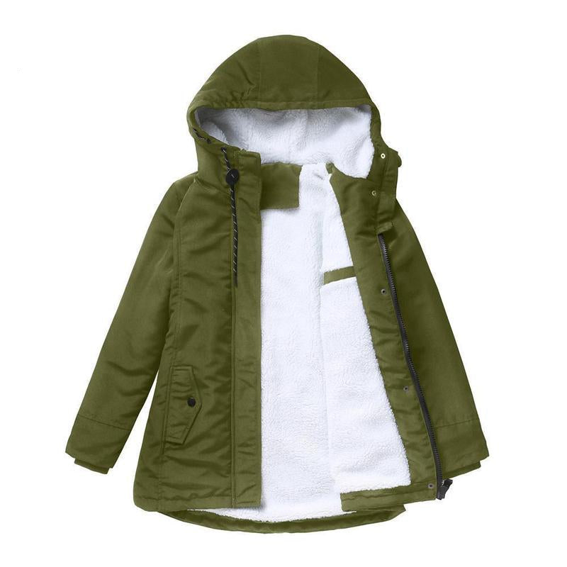 Everly | Cozy Quilted Winter Coat with Hood