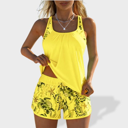 Aislinn | Flattering Tankini Swim Set