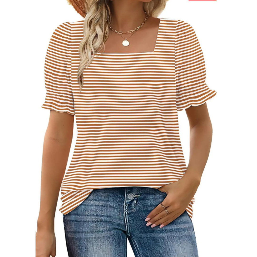 Hailey | Lightweight Ruffle Sleeve Summer Essential