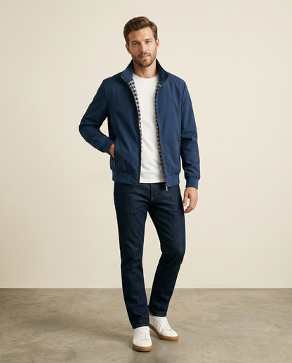 Landon| Bomber Jacket Refined Coastal