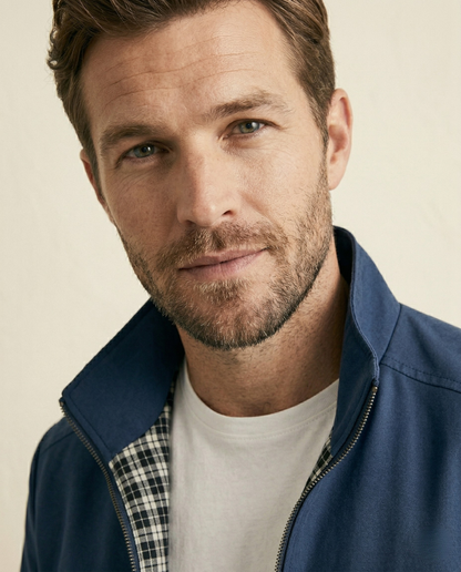 Landon| Bomber Jacket Refined Coastal