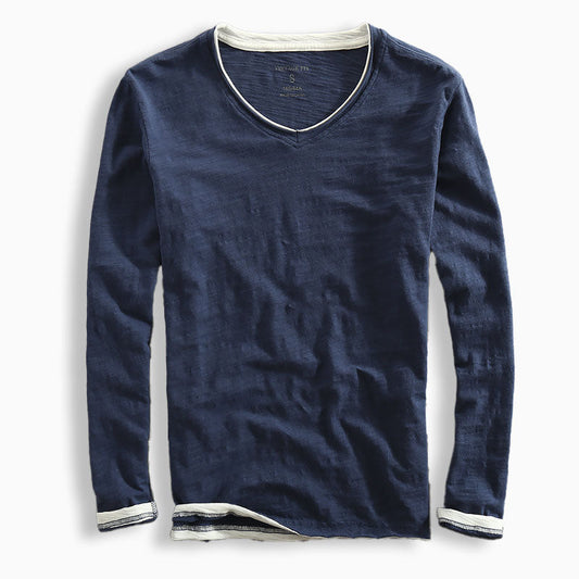 Riku | Cotton Long Sleeve Shirt