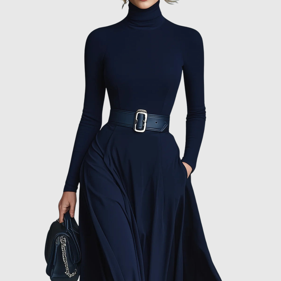 Claire | High-Neck Maxi Dress
