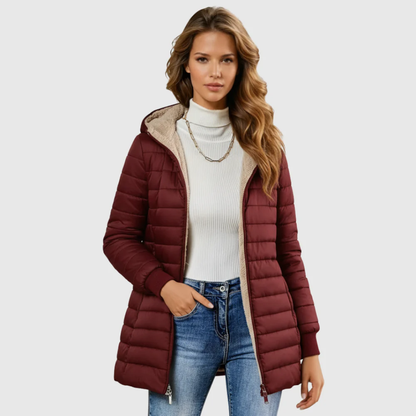 Anna | Sherpa-Lined Winter Coat
