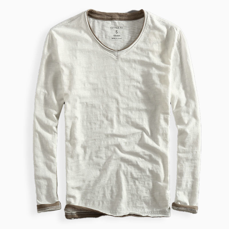Riku | Cotton Long Sleeve Shirt
