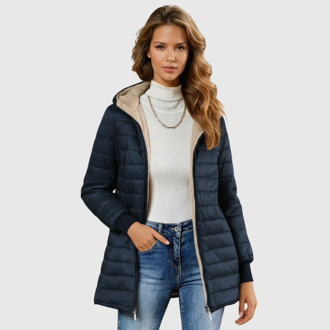 Anna | Sherpa-Lined Winter Coat