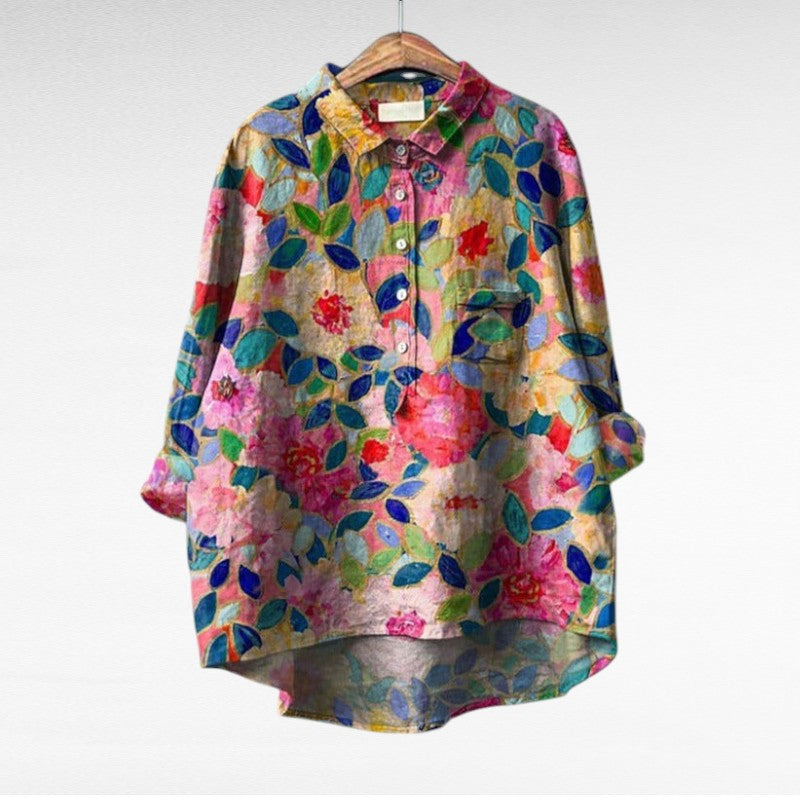 Camille| Elegant Summer Blouse