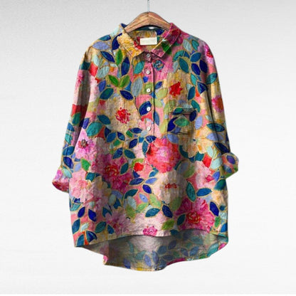 Camille| Elegant Summer Blouse