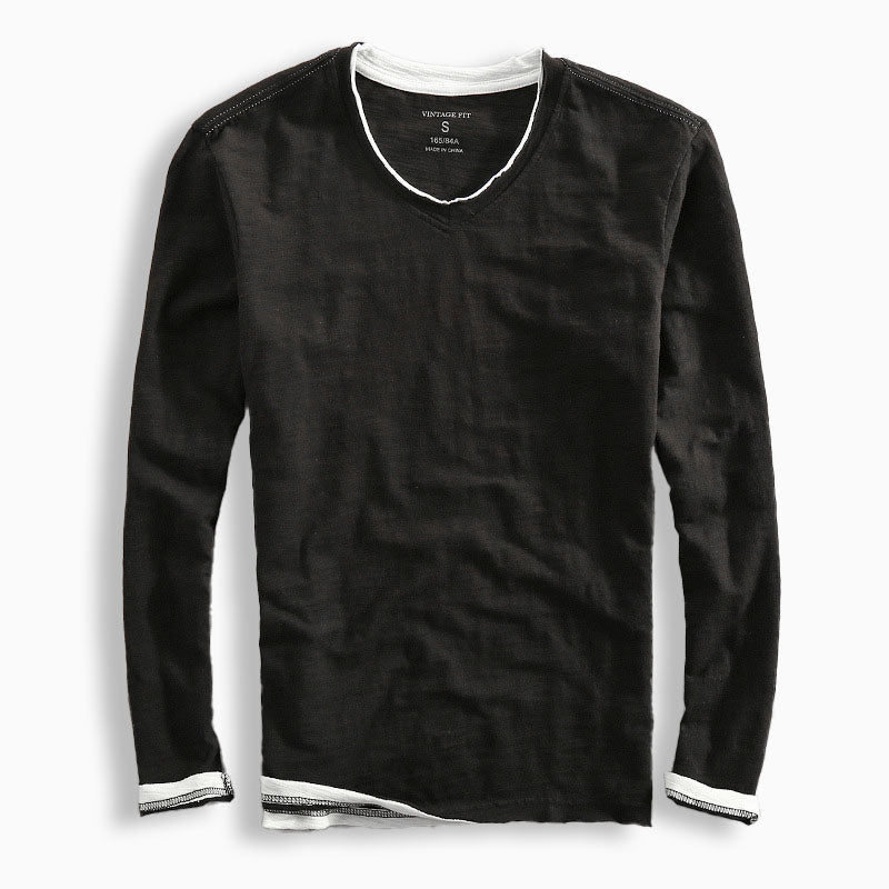 Riku | Cotton Long Sleeve Shirt