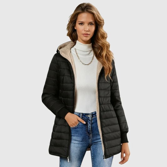 Anna | Sherpa-Lined Winter Coat