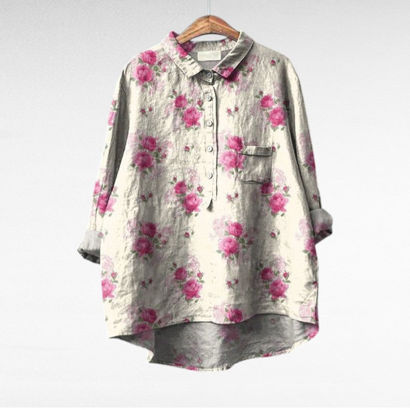 Camille| Elegant Summer Blouse