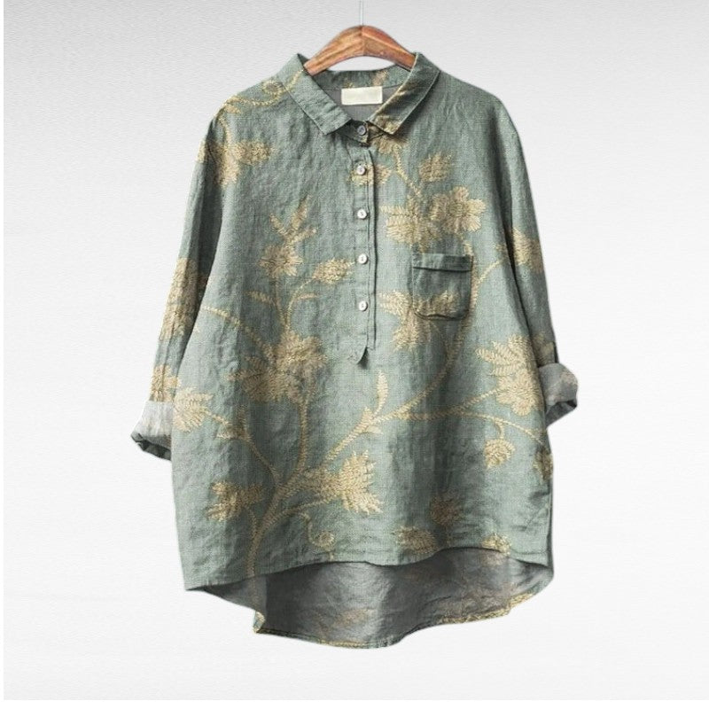 Camille| Elegant Summer Blouse