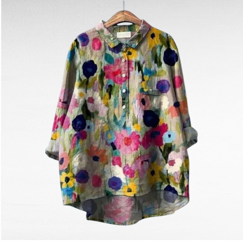 Camille| Elegant Summer Blouse
