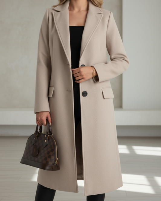 Susan | Elegant Long Wool Coat