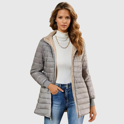 Anna | Sherpa-Lined Winter Coat