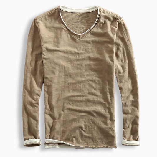 Riku | Cotton Long Sleeve Shirt