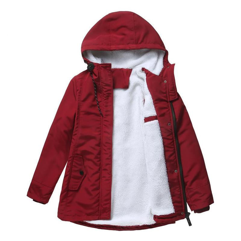 Everly | Cozy Quilted Winter Coat with Hood