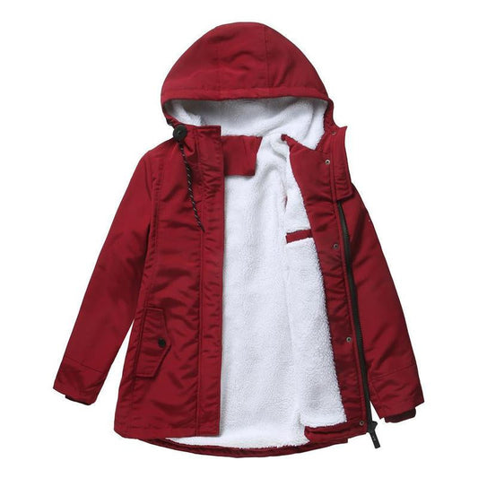 Everly | Cozy Quilted Winter Coat with Hood