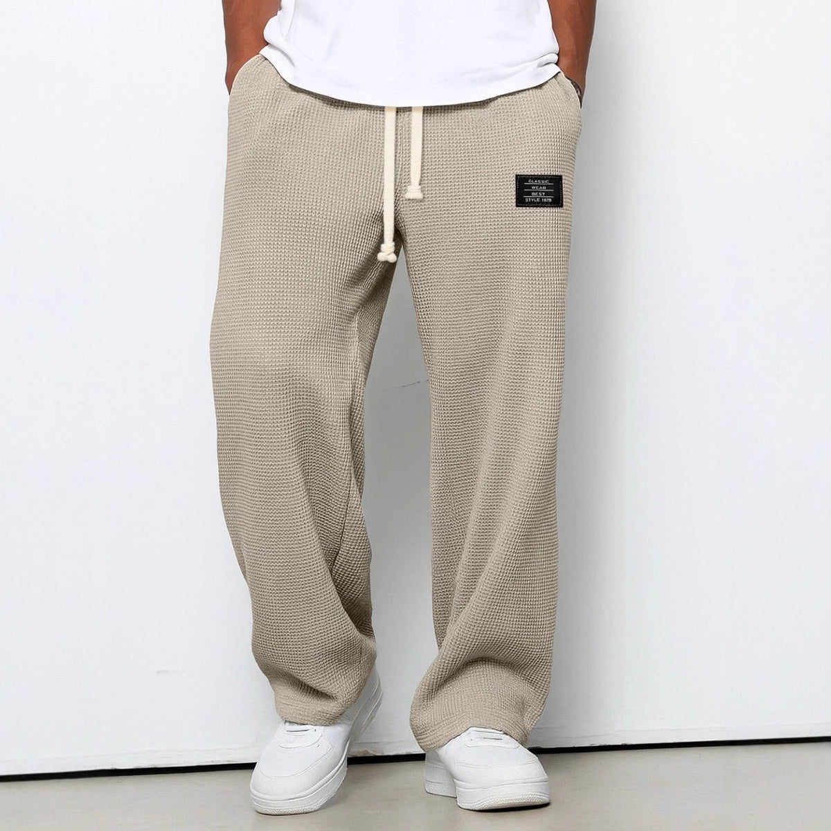 Samuel | Wide-Leg Trousers with Adjustable Waist