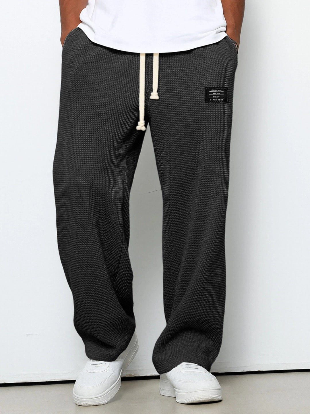 Samuel | Wide-Leg Trousers with Adjustable Waist