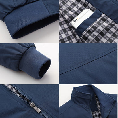 Landon| Bomber Jacket Refined Coastal