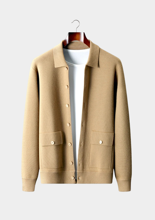 Alden | Button-Front Knit Cardigan