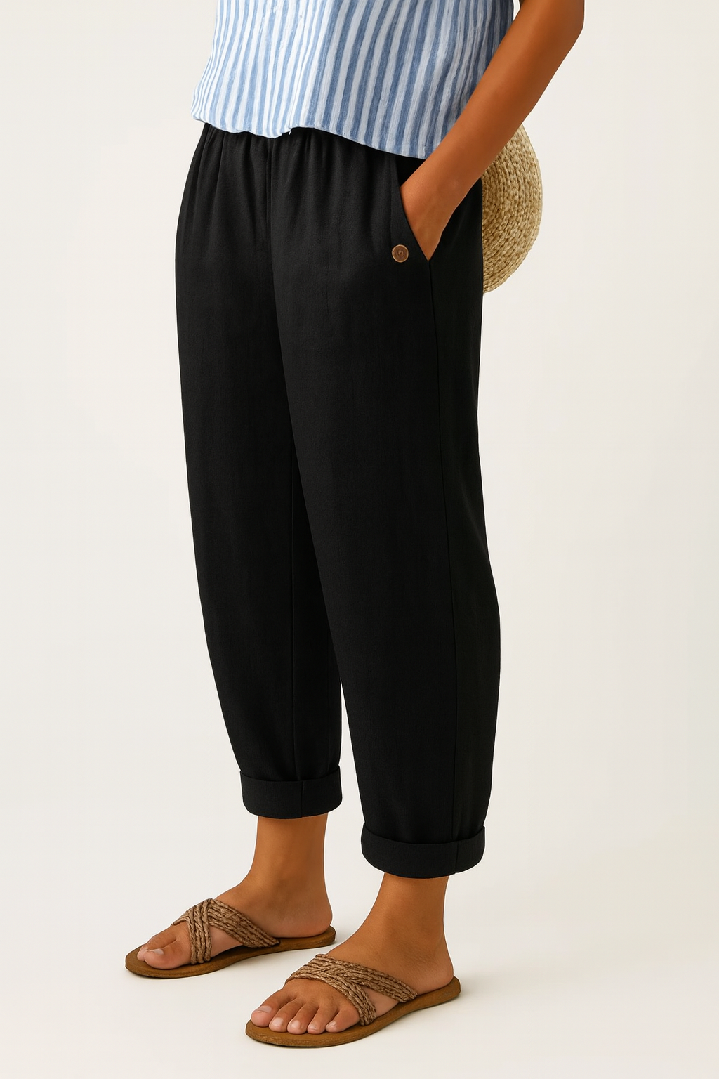 Aria | Timeless Plain Everyday Trousers