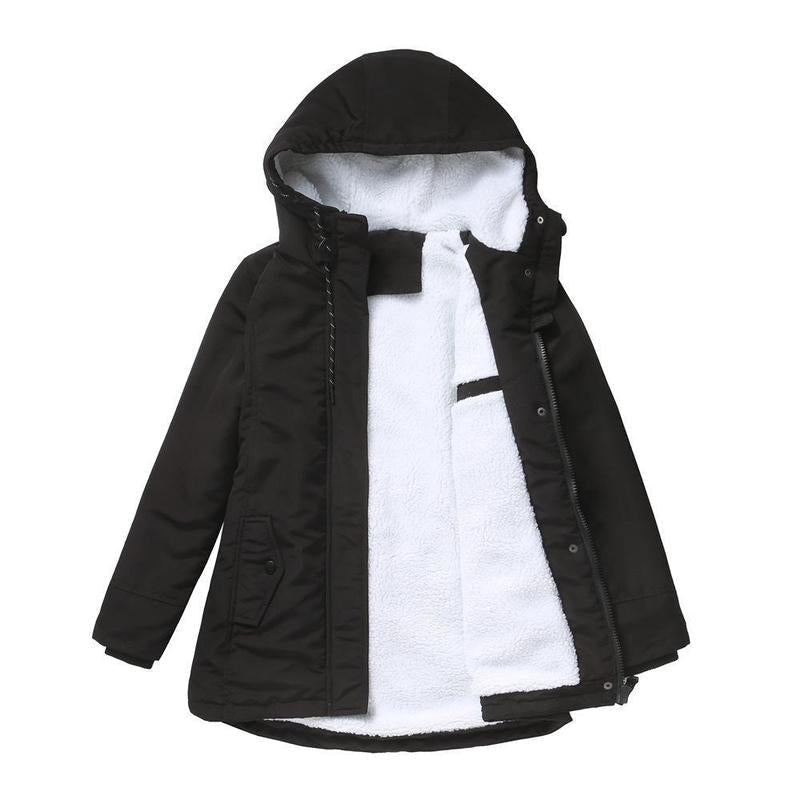 Everly | Cozy Quilted Winter Coat with Hood