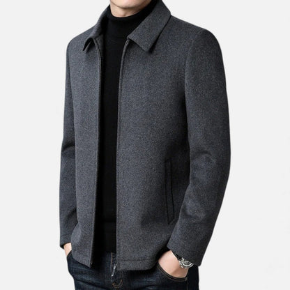 Dorian | Classic-Collar Wool-Blend Jacket