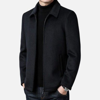 Dorian | Classic-Collar Wool-Blend Jacket