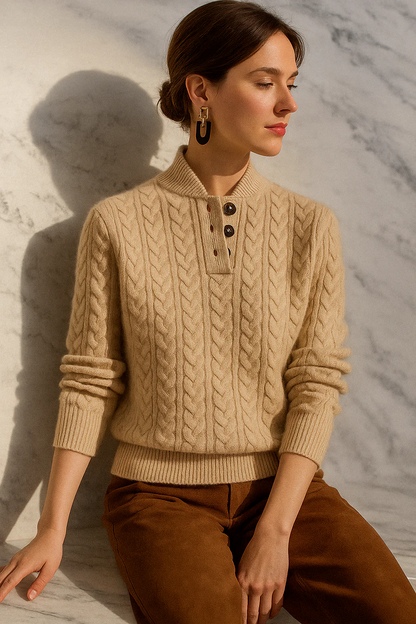 Celeste | Cable-Knit Cardigan