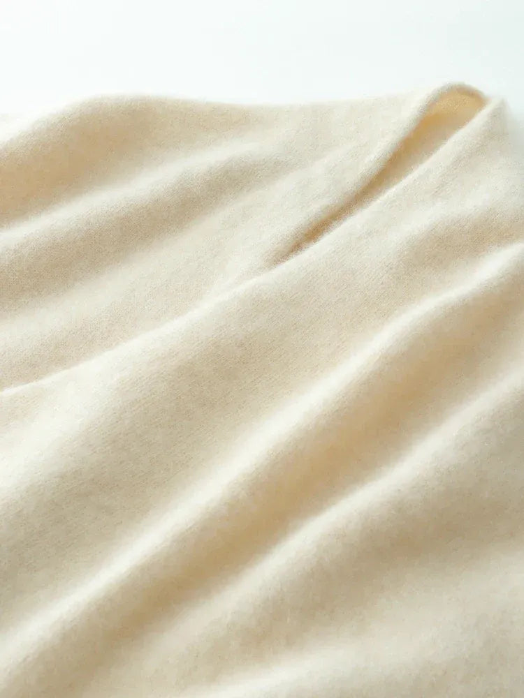 Amelie | Cashmere-Blend Wrap Sweater