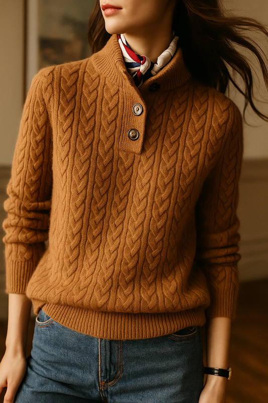 Celeste | Cable-Knit Cardigan
