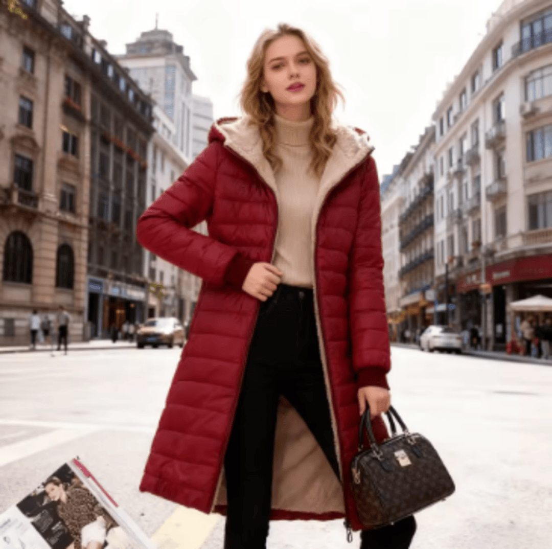 Anna | Sherpa-Lined Winter Coat