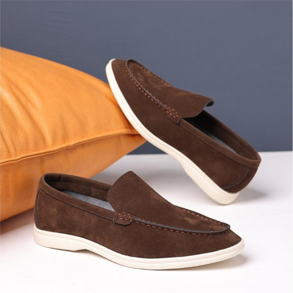 Lorenzo | Suede-Look Heritage Loafers